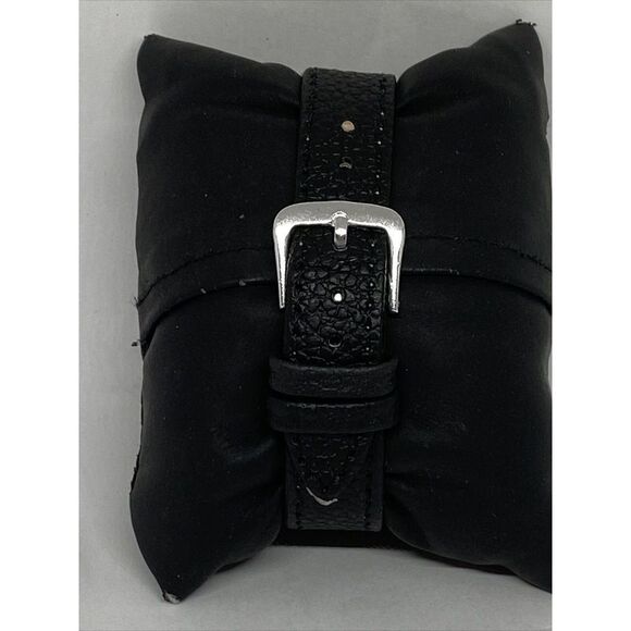 Fossil Carlie ES4465 Women's Black Leather Analog Dial Quartz Wrist Watch JK672 - Picture 6 of 12